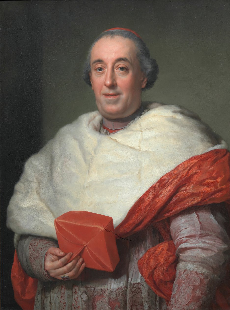 Portrait du cardinal Zelada, 1773 - Anton Raphael Mengs
