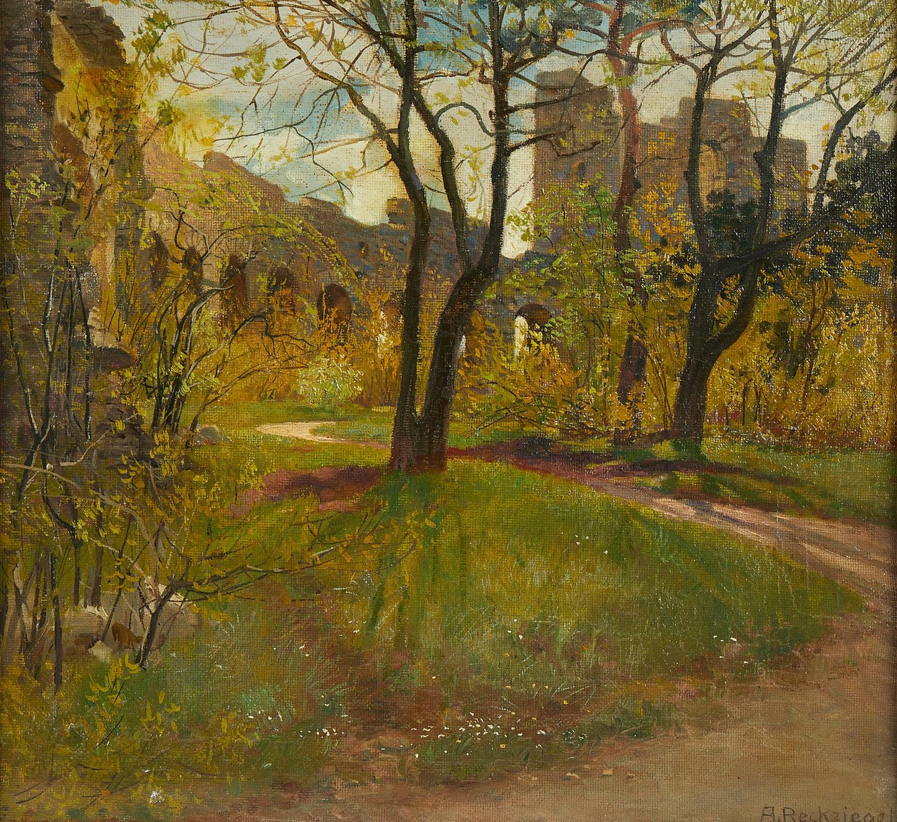 Anton Reckziegel Cour intérieure d