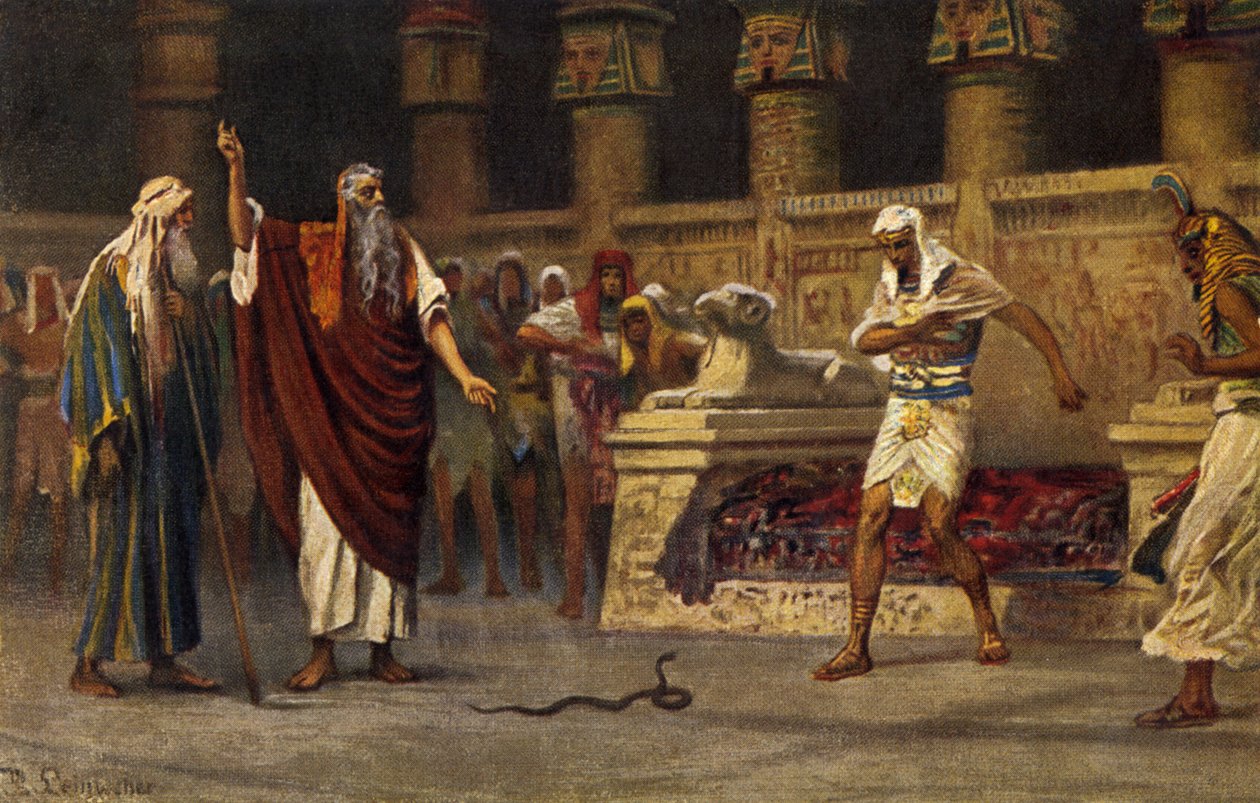 Moïse et Aaron - Bible - Anton Robert Leinweber