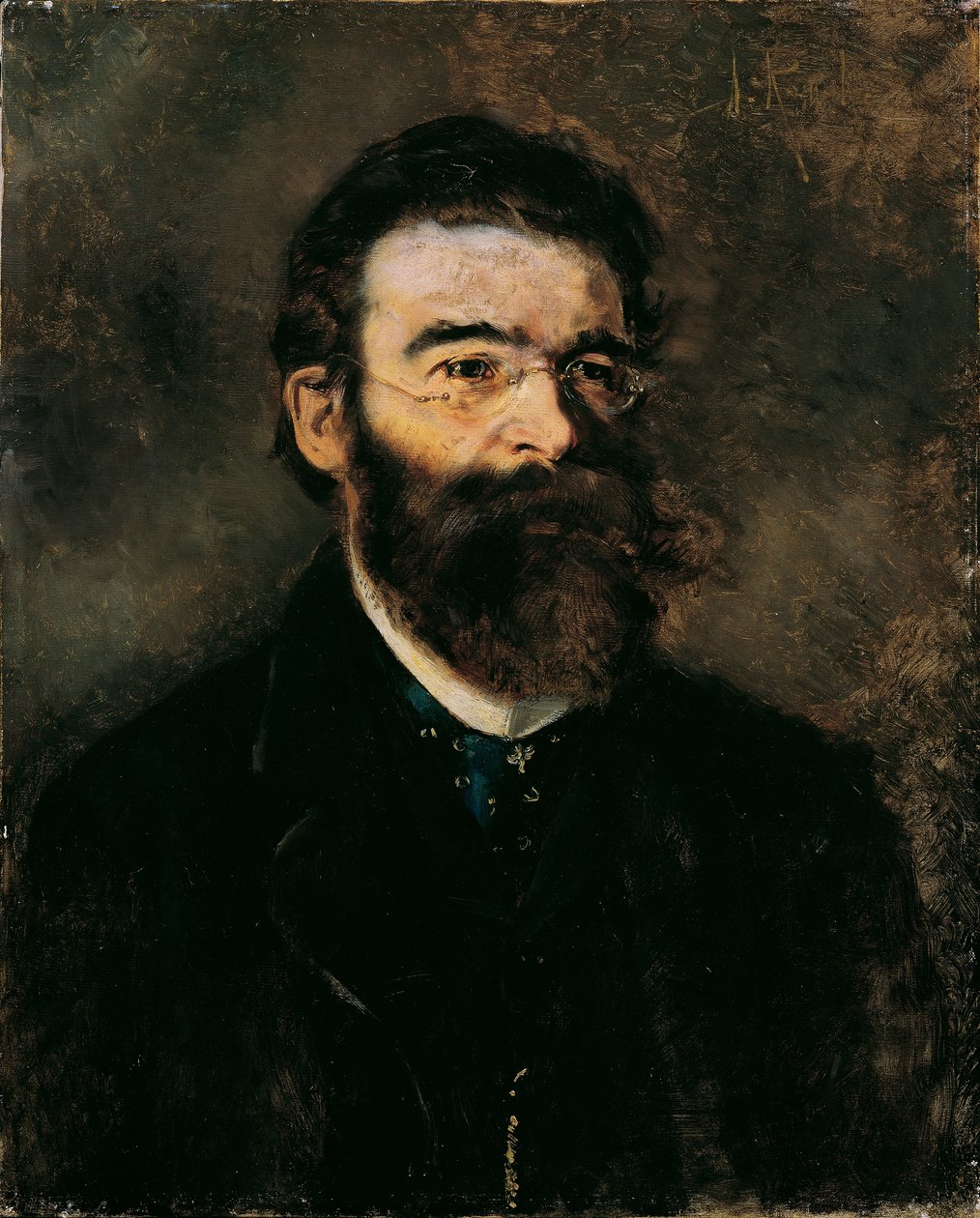 Le professeur de médecine interne Samuel Stern (?) - Anton Romako