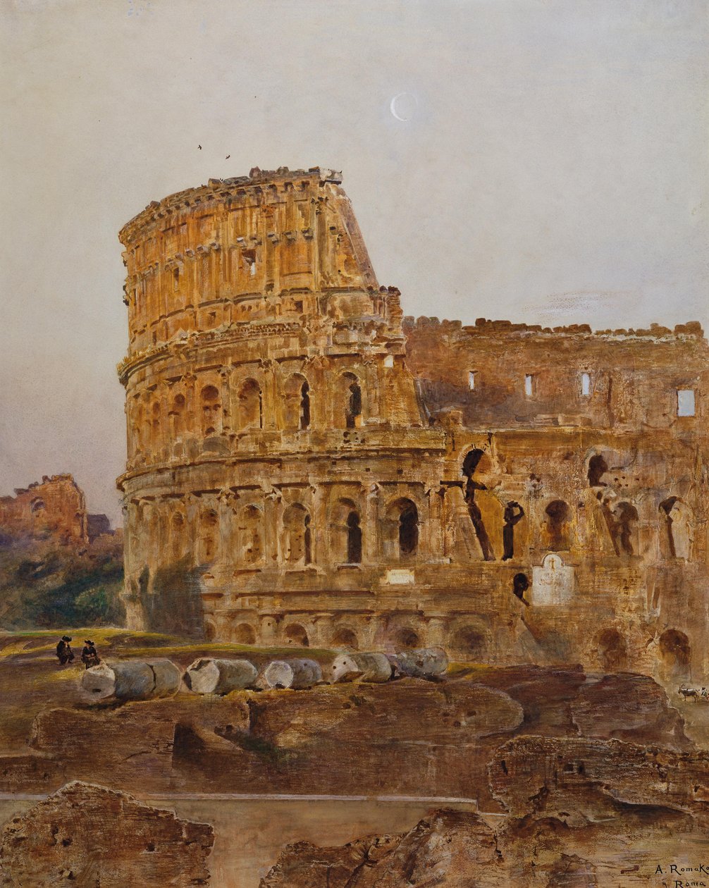 Colisée de Rome - Anton Romako