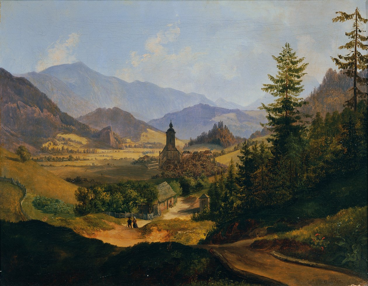 Le mont Joseph près de Mariazell - Anton Schiffer
