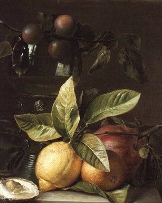 Nature morte de citrons - Anton Weiss