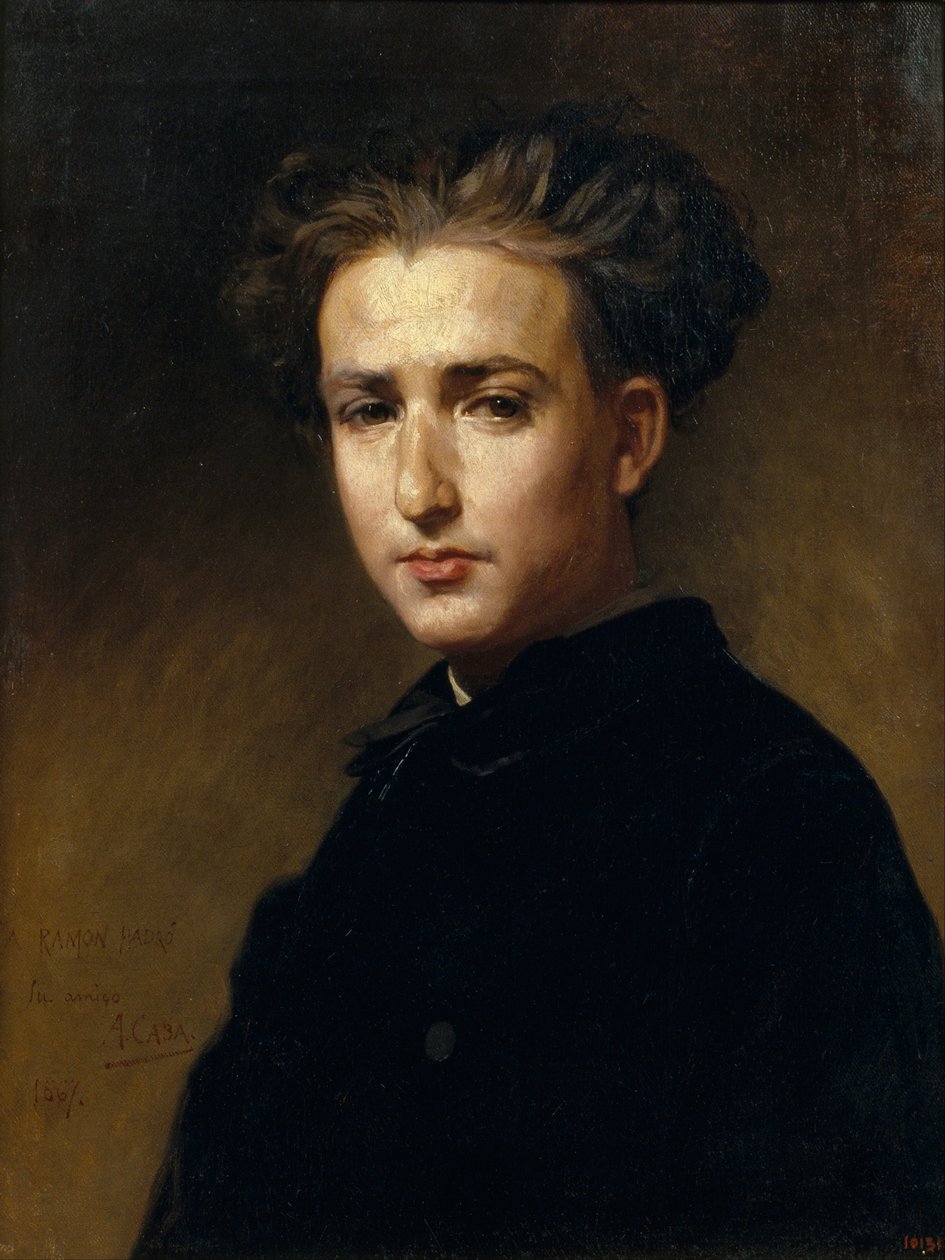 Portrait du peintre Ramon Padró - Antoni Caba