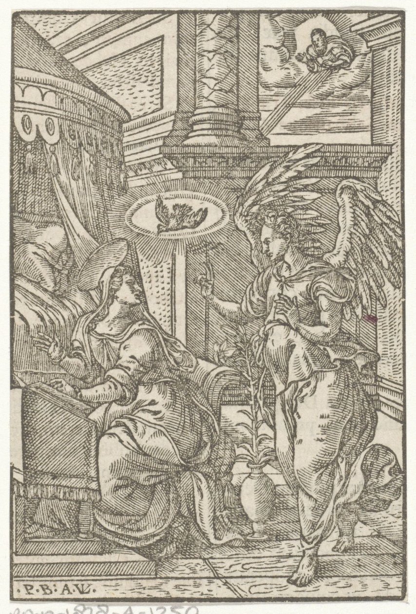 Annonciation - Antoni van Leest