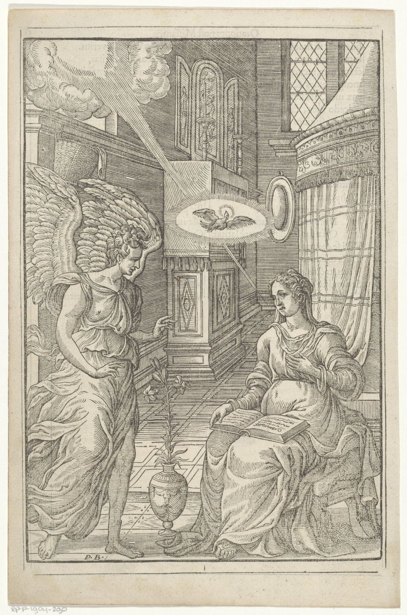 Annonciation - Antoni van Leest