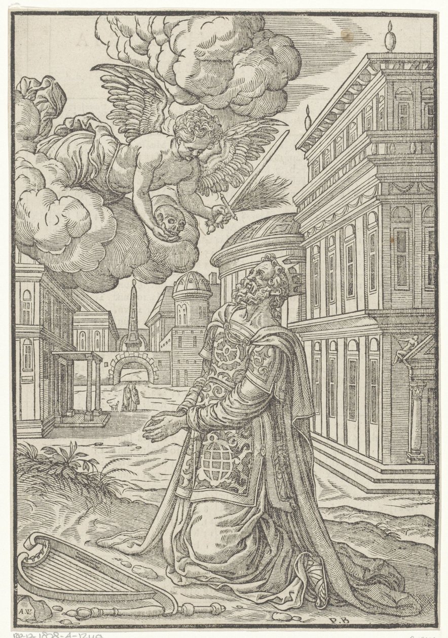 David à genoux - Antoni van Leest