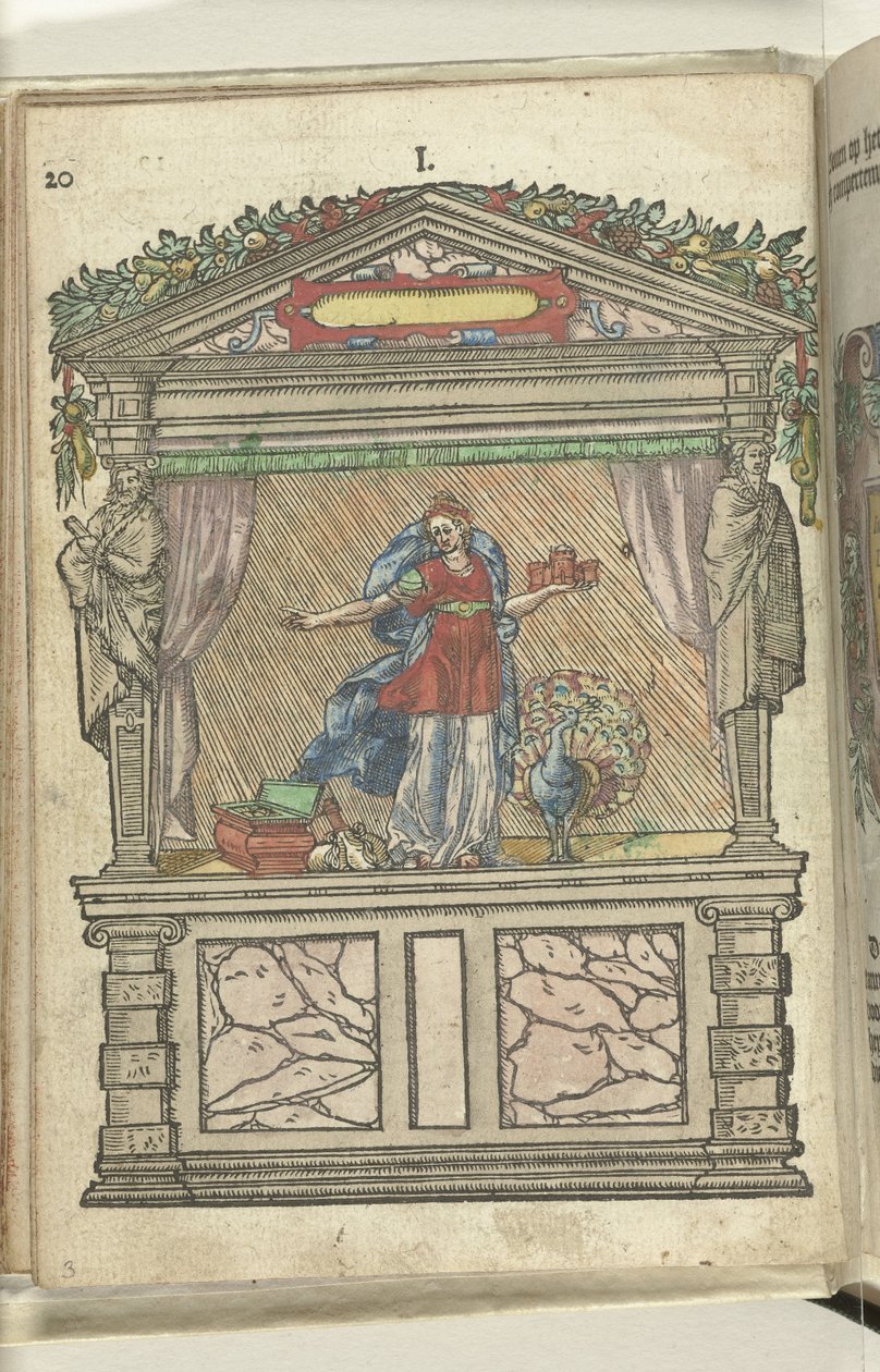 Scène avec Junon - Antoni van Leest