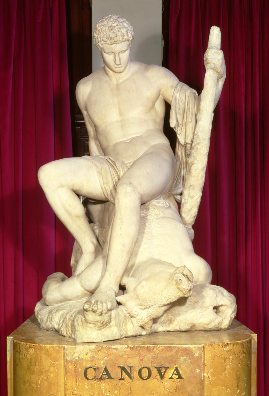 Thésée et le Minotaure, 1782 (marbre) - Antonio Canova
