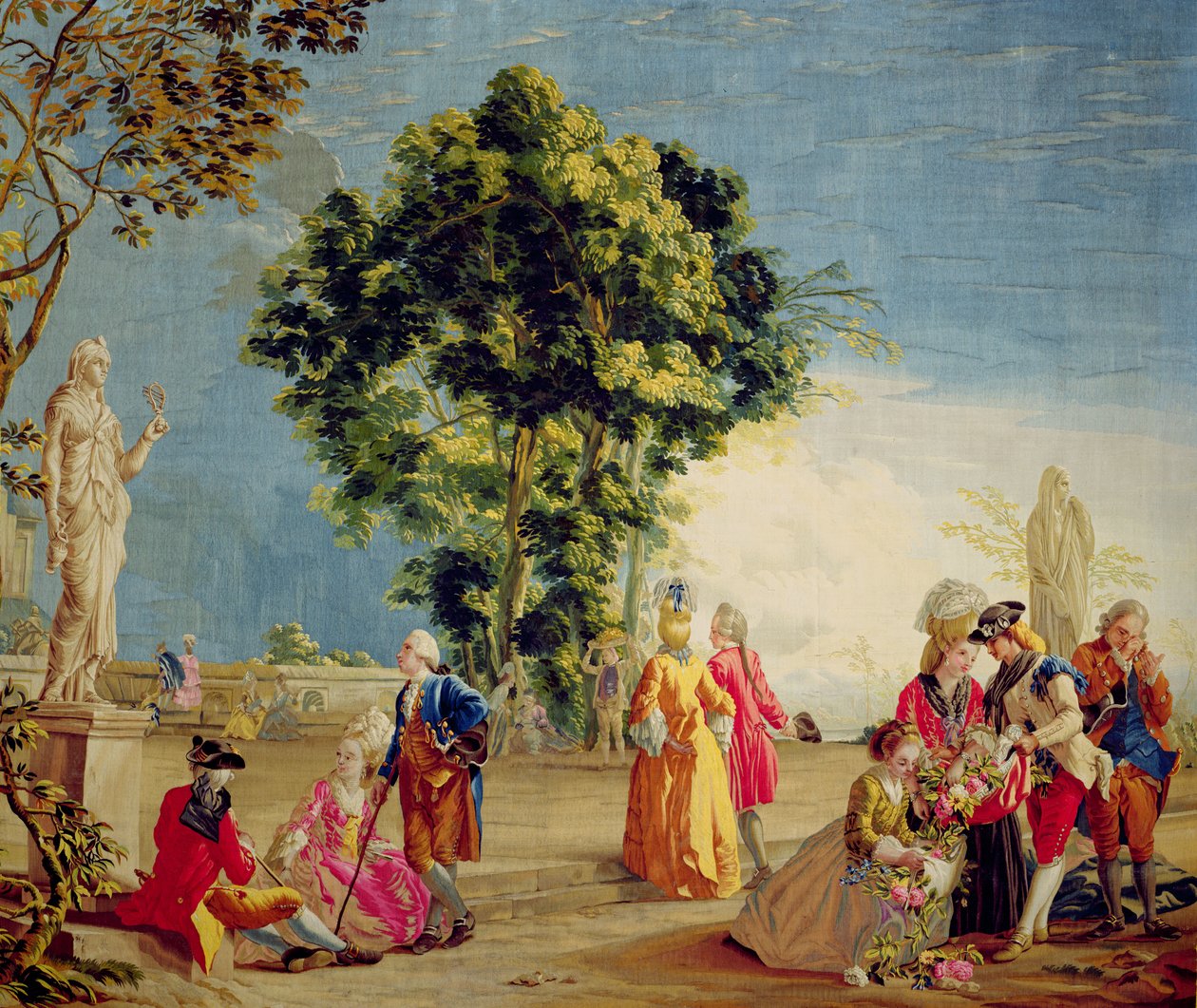 Promenade dans le Buen Retiro - Antonio Castillo