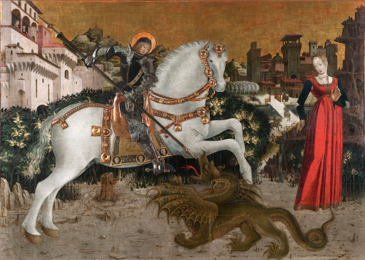 Saint Georges et la princesse - Antonio Cicognara