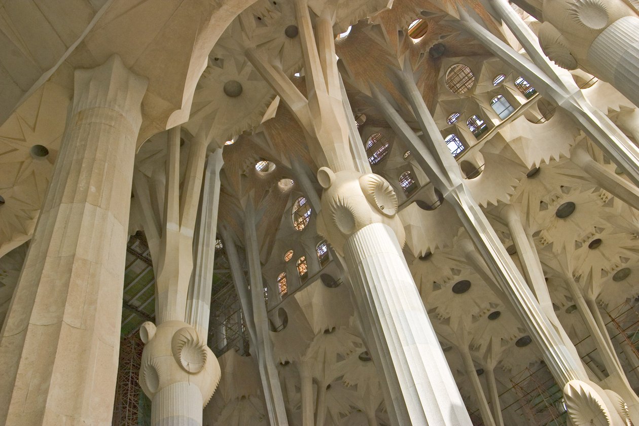 Plafond intérieur - Antonio Gaudi