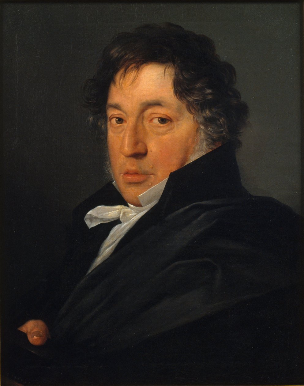 Portrait du peintre Zacarías González Velázquez - Antonio Mercar