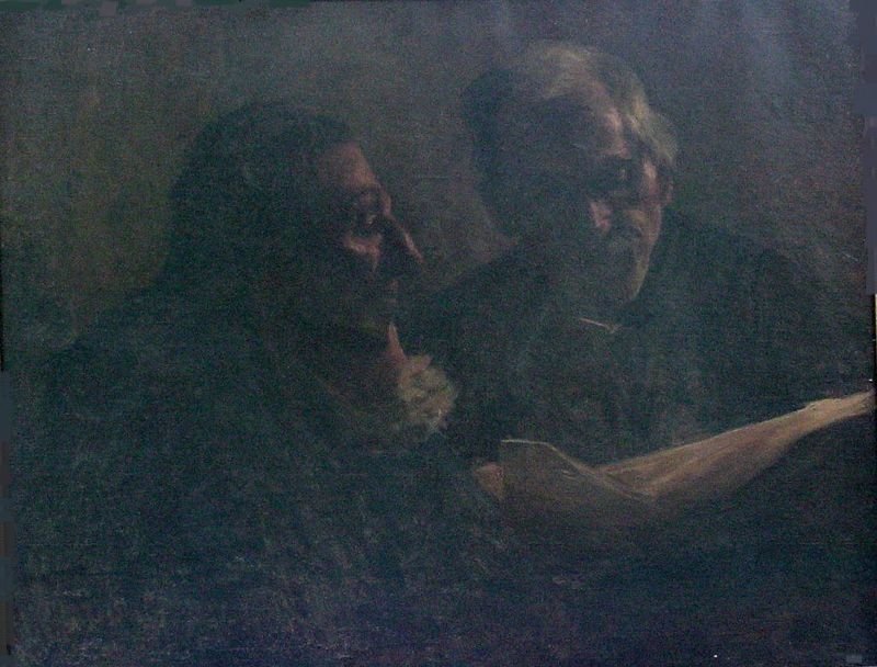 Vieux amis - Antonio Parreiras