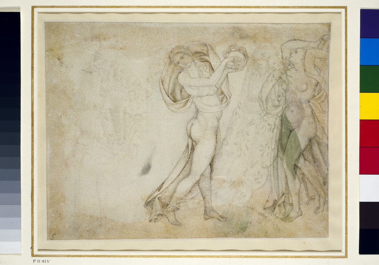 Verso : Deux Bacchantes - Antonio Pisanello
