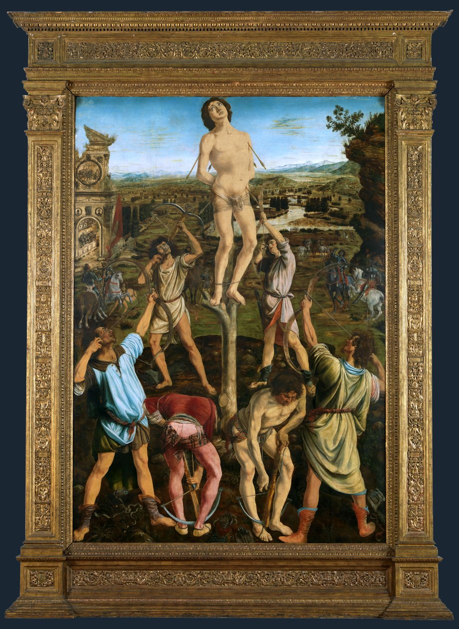 Martyr de Saint Sébastien - Antonio del Pollaiolo
