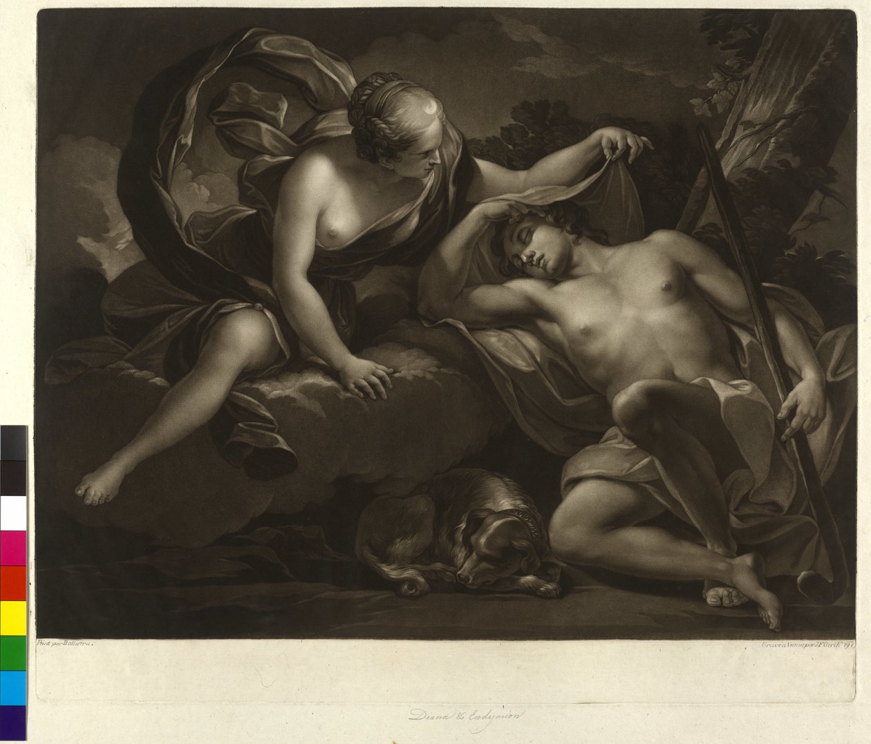 Diane et Endymion - Antonio Balestra
