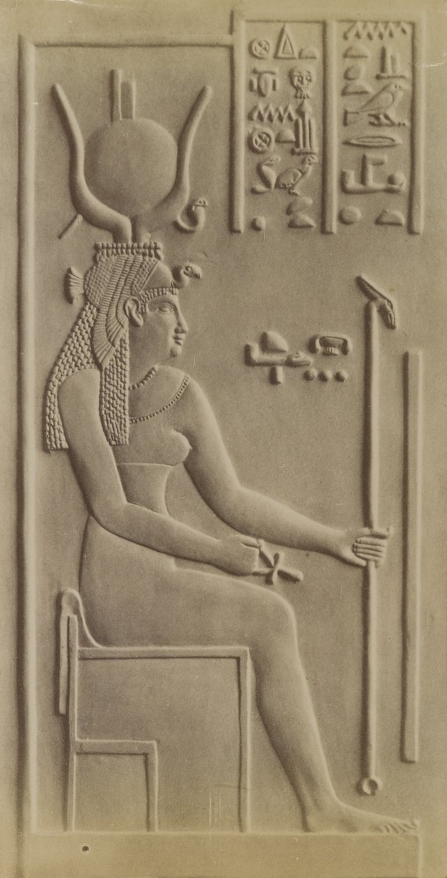 Isis, temple de Dendérah - Antonio Beato