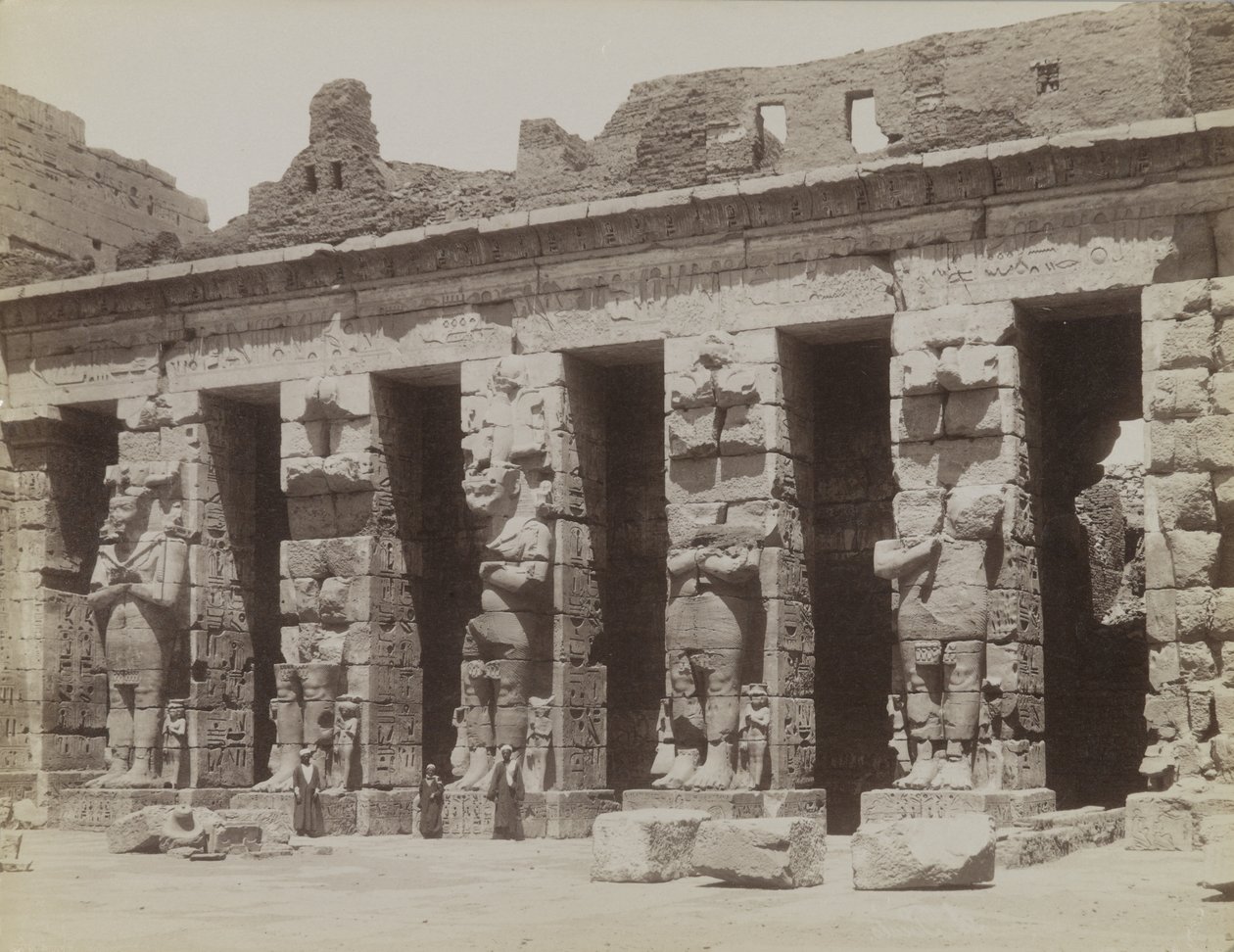 Medinet Habu - Antonio Beato