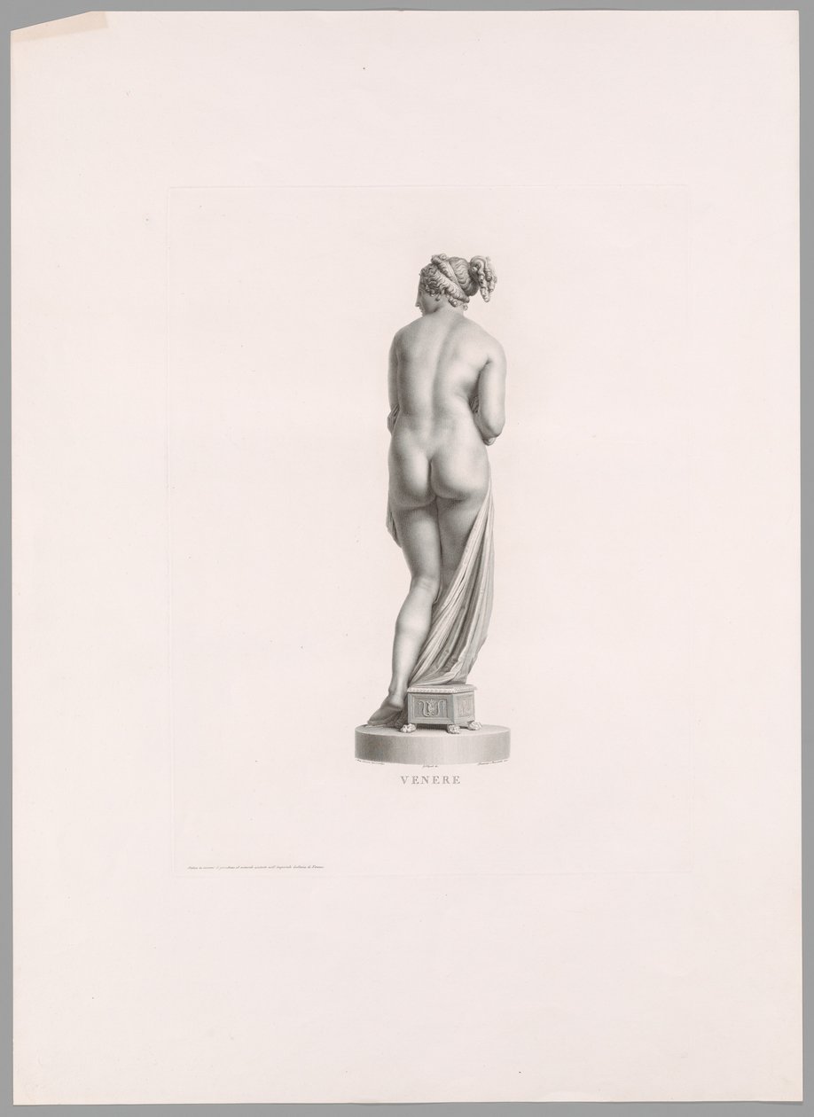 Vénus, Vue de Dos, de Œuvre de Canova - Antonio Canova