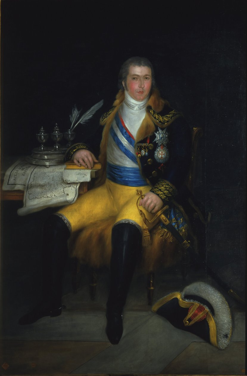 Portrait de don Manuel Godoy - Antonio Carnicero