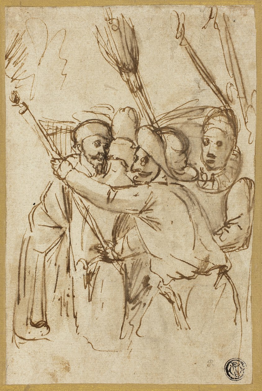 Figures de carnaval - Antonio Carracci