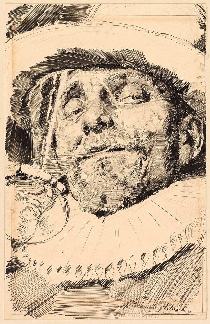 Boire du cavalier - Antonio Casanova y Estorach