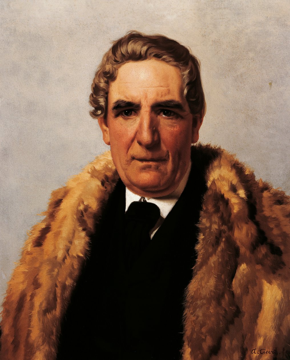 Portrait de Domenico Guerrazzi - Antonio Ciseri