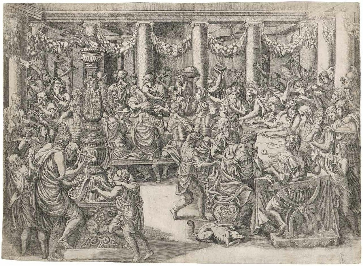 Le Banquet de Scipion - Antonio Fantuzzi