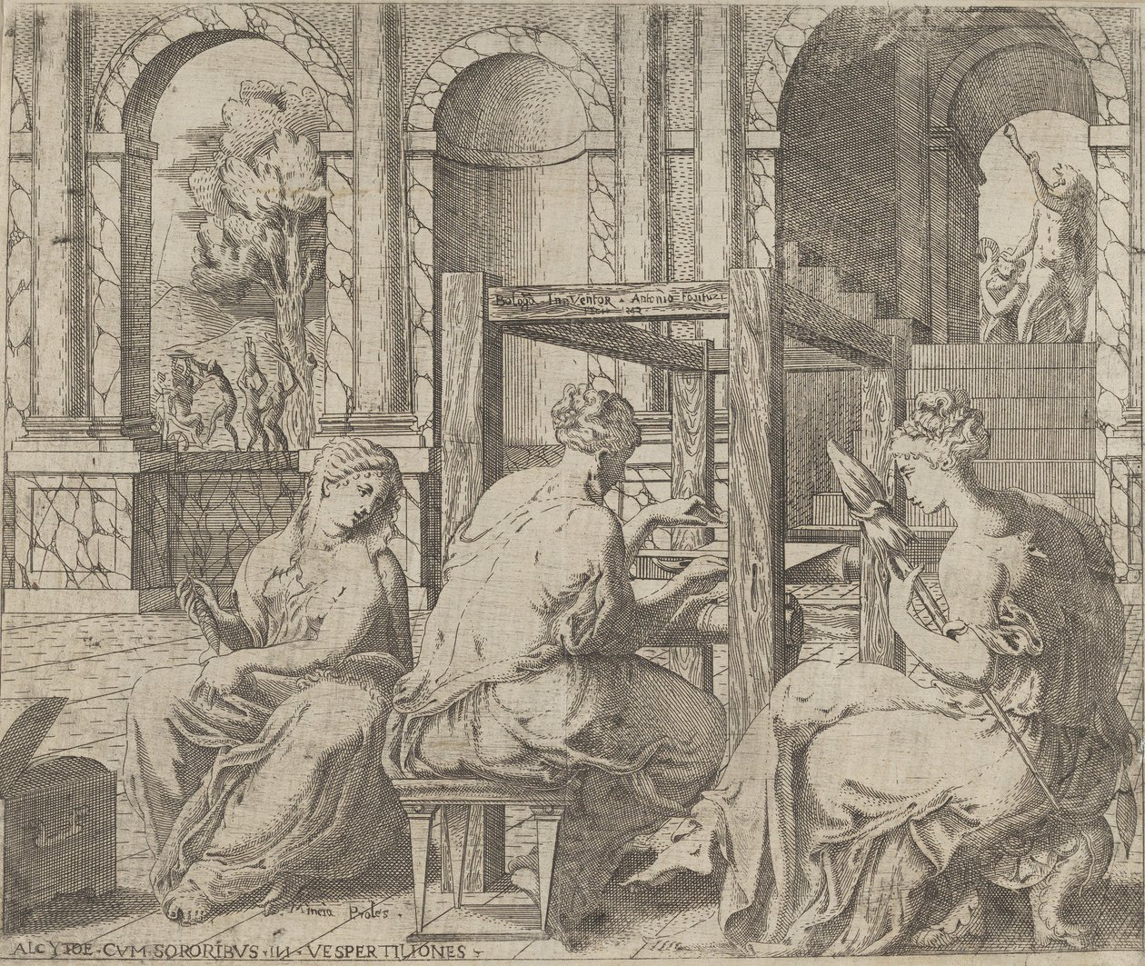 Les Filles de Minyas - Antonio Fantuzzi