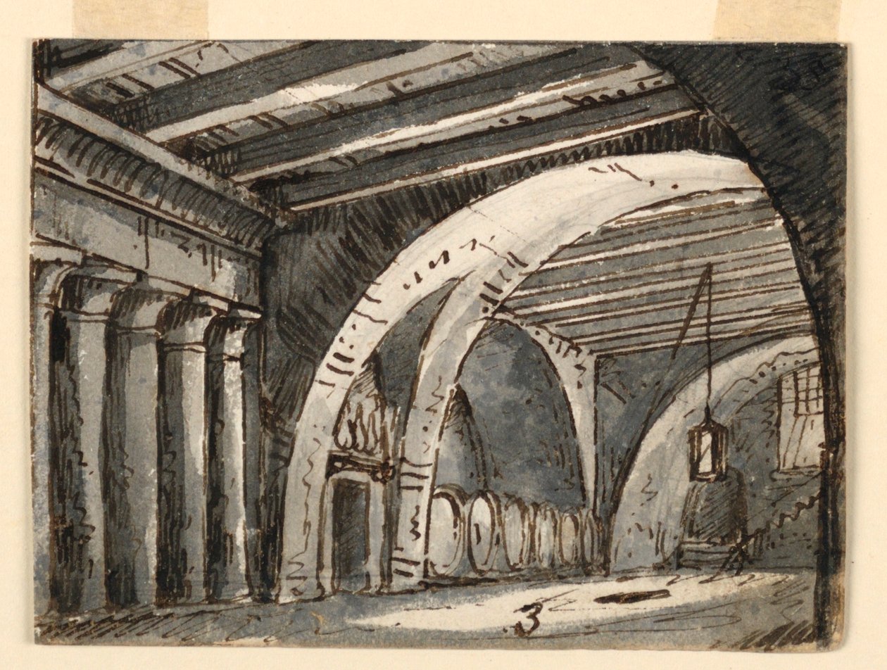 Cave voûtée - Antonio Giuseppe Basoli