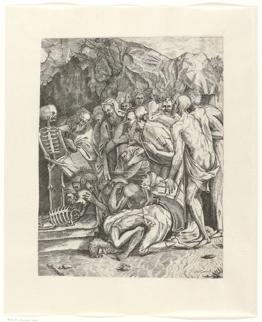 Allégorie de la mort - Antonio Gucci