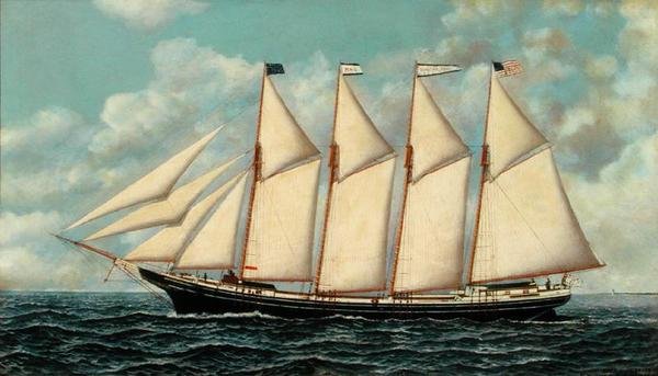 La goélette Dorothy Belle - Antonio Jacobsen