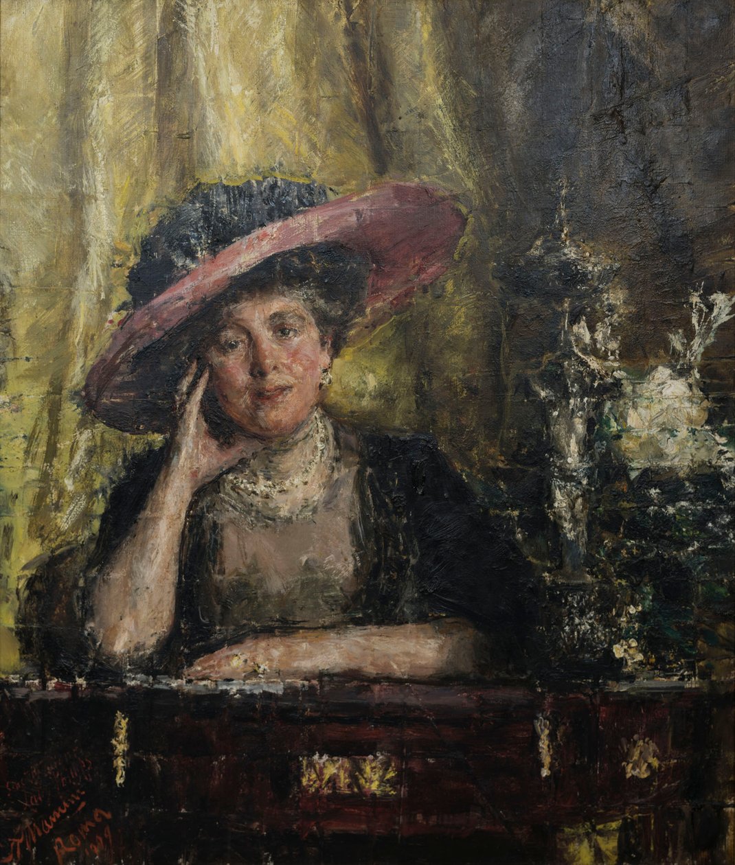 Lady Phillips - Antonio Mancini