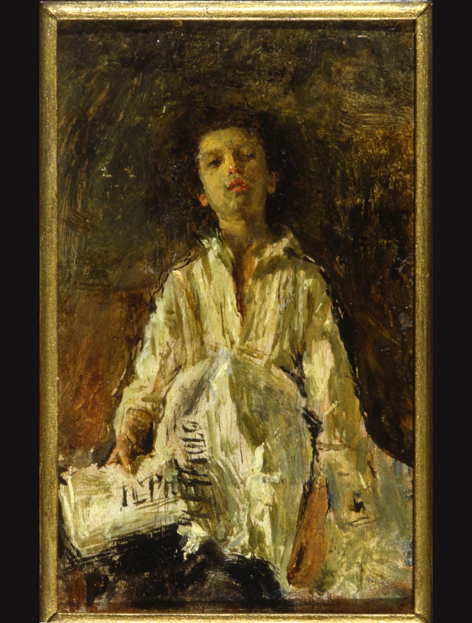 Garçon de journaux - Antonio Mancini