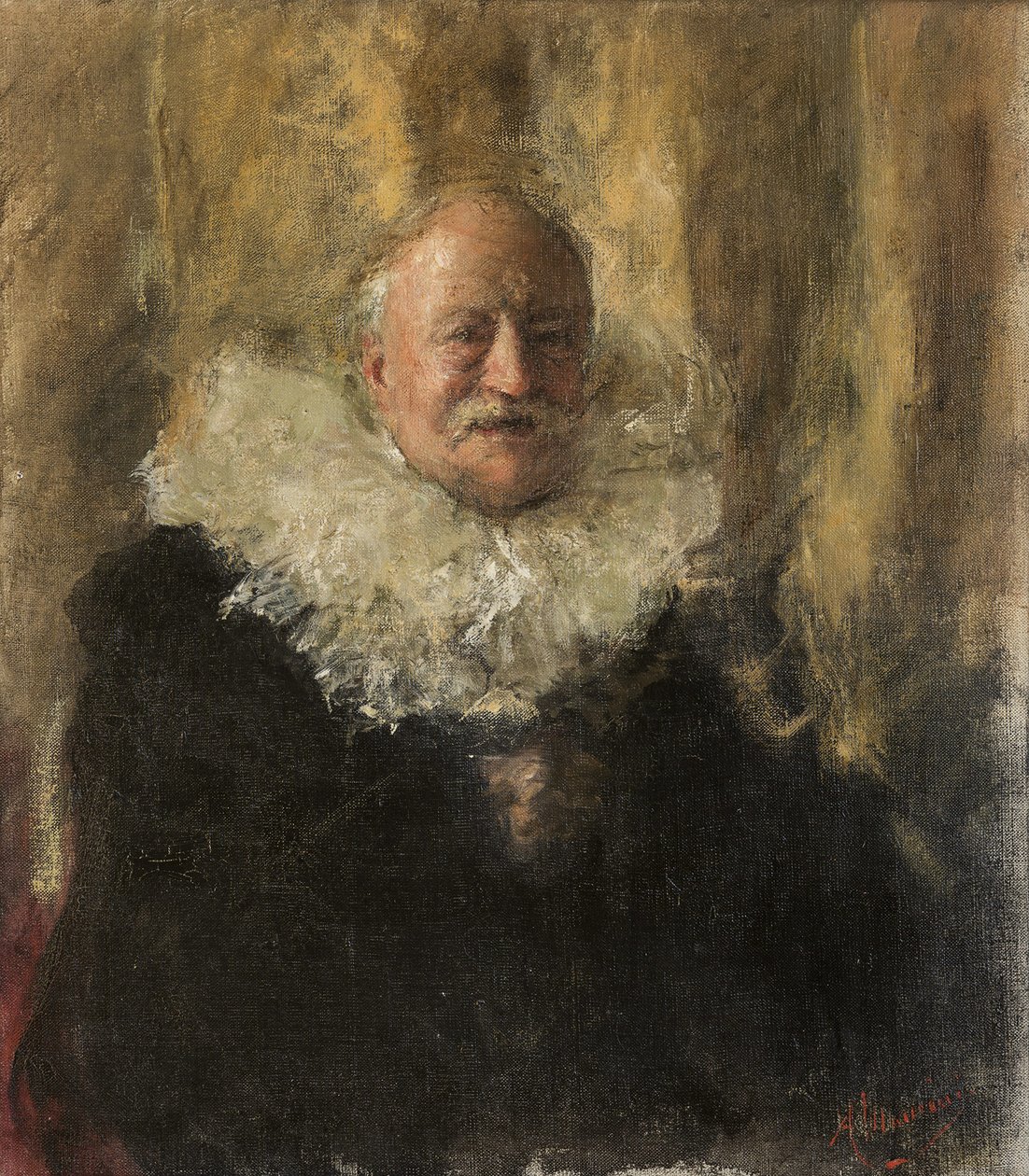 Autoportrait - Antonio Mancini