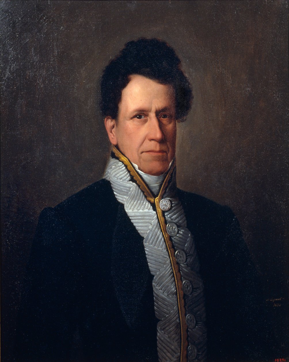 Portrait of Manuel Mª Gutiérrez - Antonio María Esquivel
