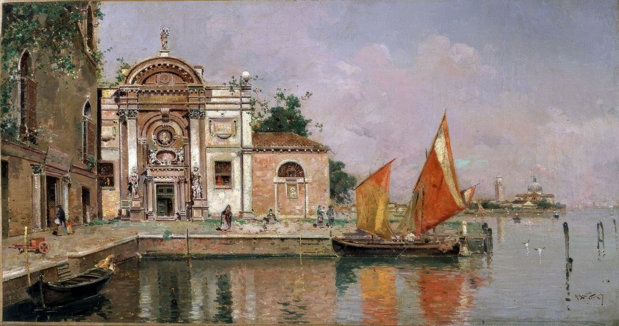 Vue de Venise - Antonio Maria de Reyna Manescau