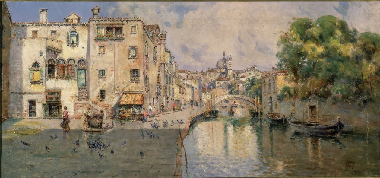 Vue de Venise - Antonio Maria de Reyna Manescau