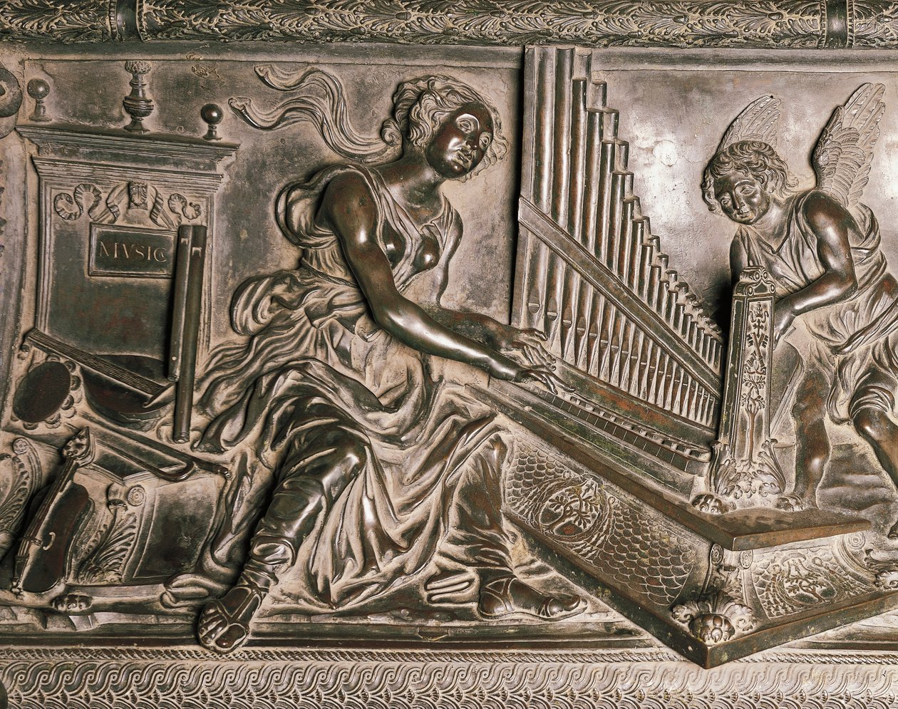 Musique (détail) - Antonio Pollaiuolo
