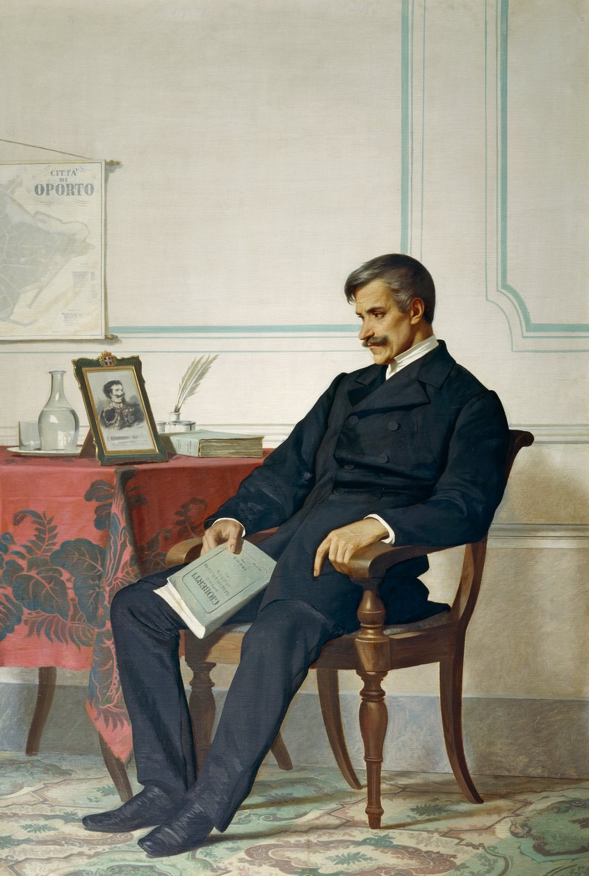 Roi Charles Albert à Porto (Turin) - Antonio Puccinelli