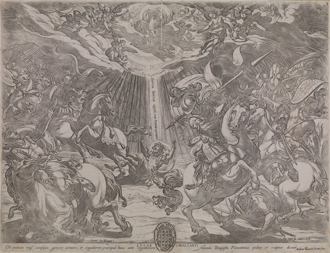 La conversion de Saint Paul - Antonio Tempesta