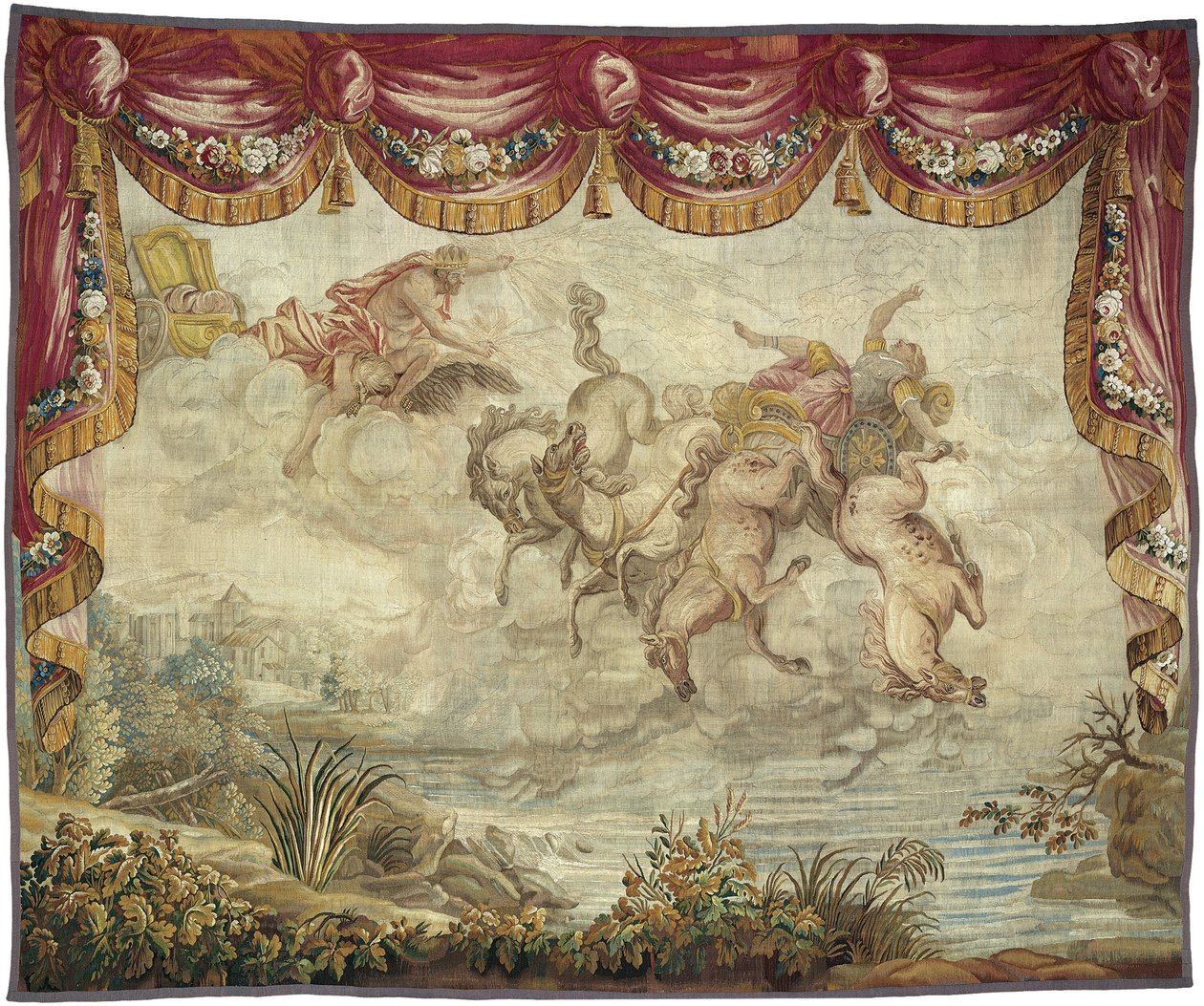 La chute de Phaéton - Antonio Tempesta