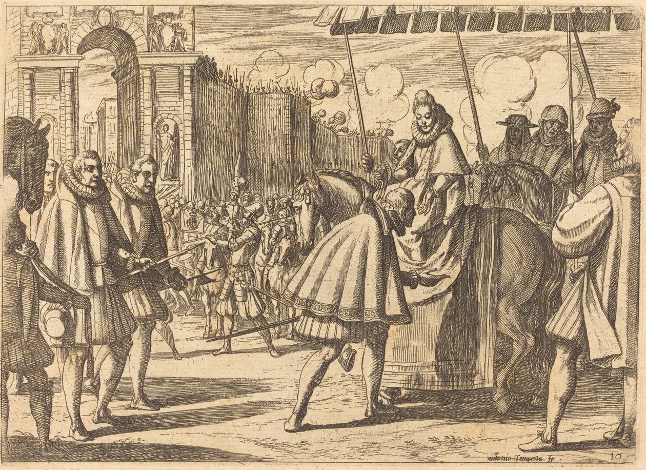 Entrée triomphale de Marguerite d