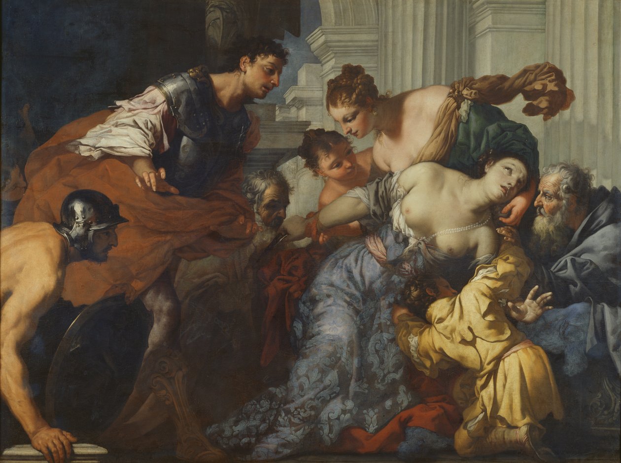 La Mort de Lucrèce - Antonio Zanchi
