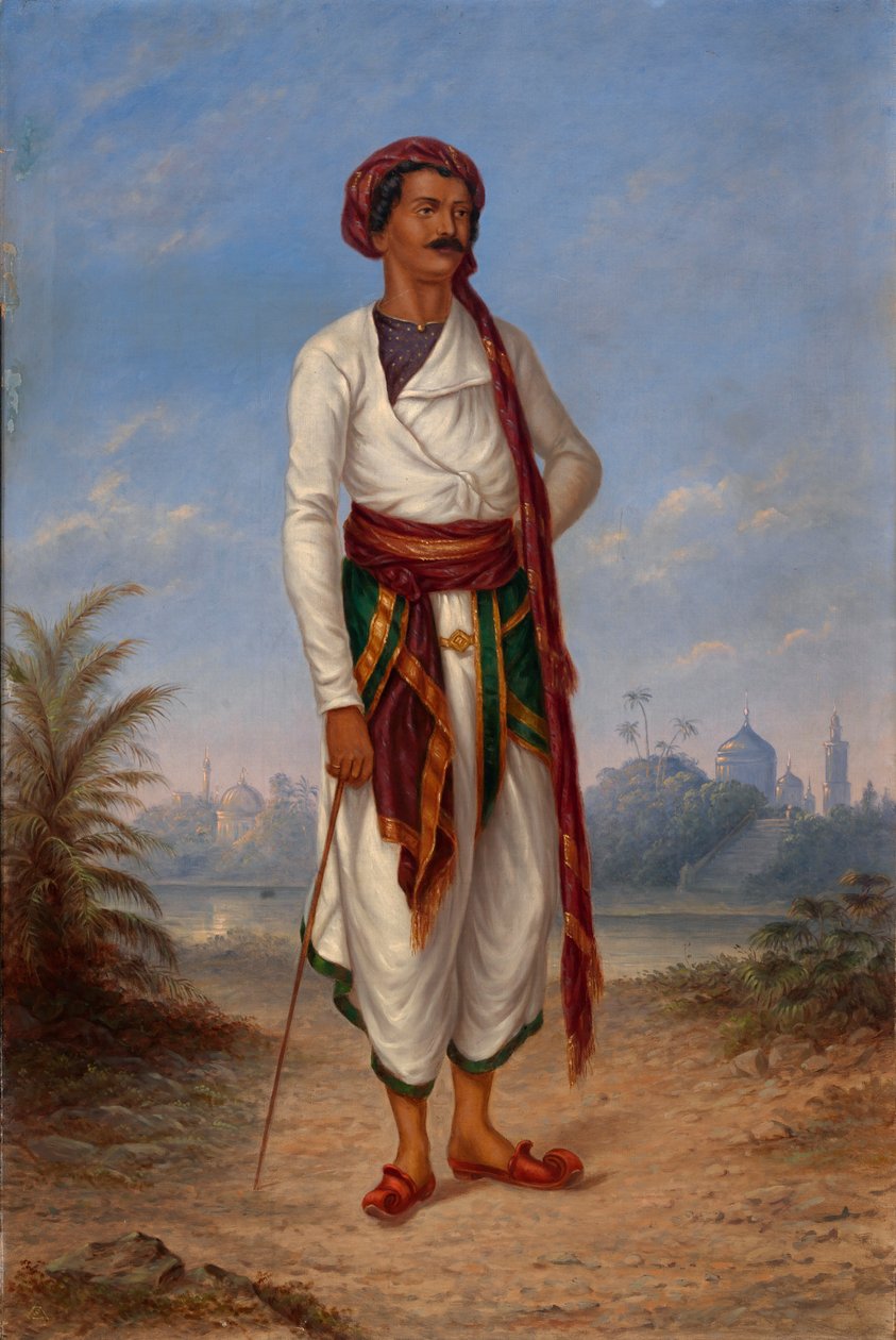 Homme hindou - Antonio Zeno Shindler