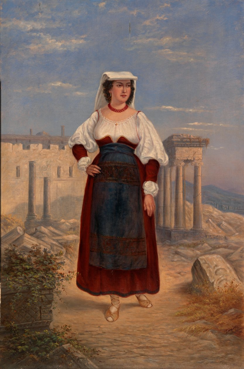 Femme italienne - Antonio Zeno Shindler
