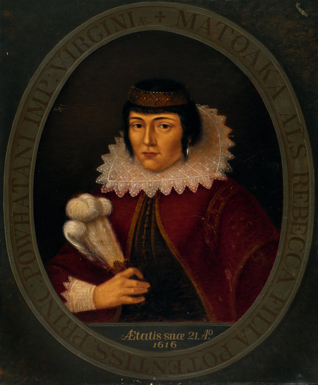Pocahontas, vers 1890 - Antonio Zeno Shindler