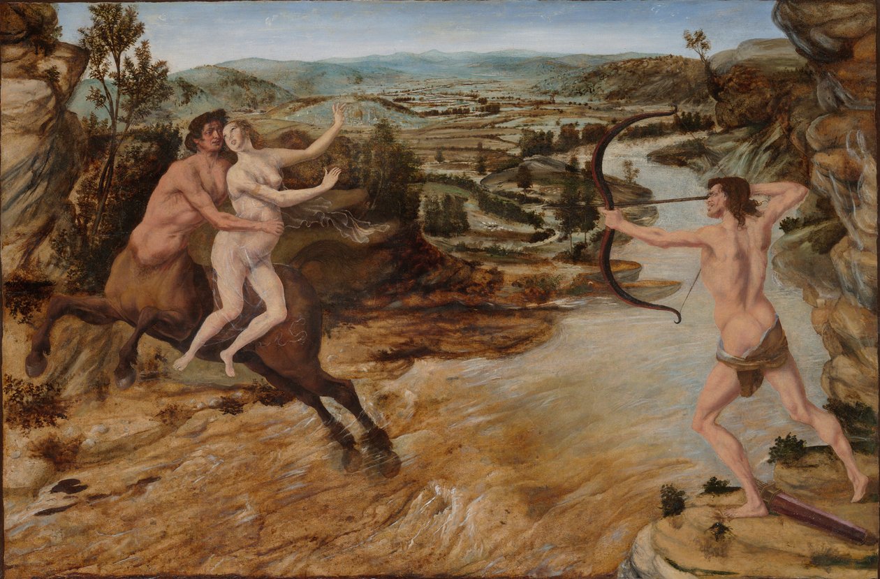 Hercule et Déjanire - Antonio Pollaiuolo