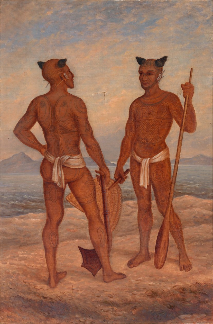 Hommes des Marquises - Antonion Zeno Shindler